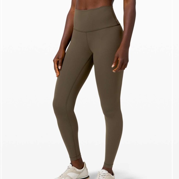 Wunder Under High-Rise Tight 28 inch Full-On Luxtreme Dark Olive - Picture 1 of 7